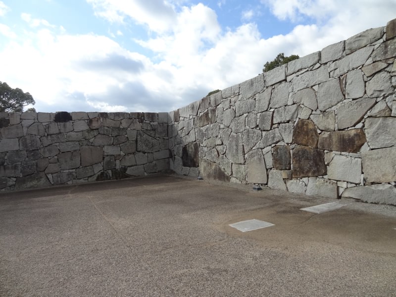 赤穂城の石垣