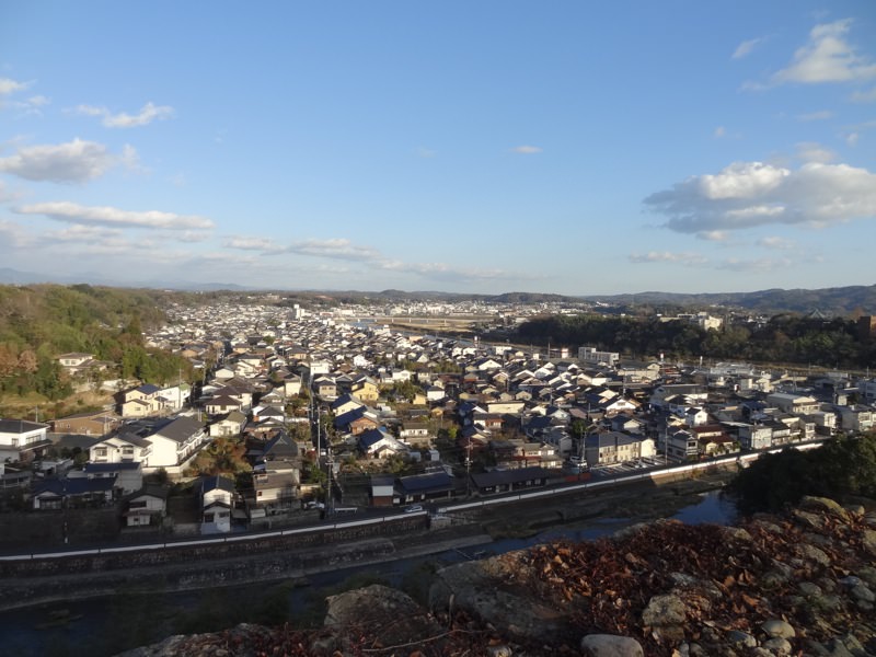 津山城から見る景色