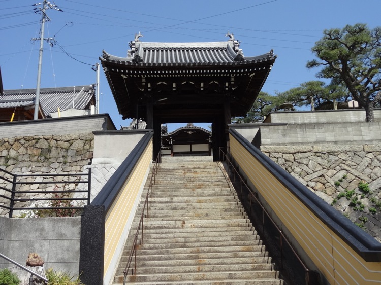 尾道の福善寺へ続く階段