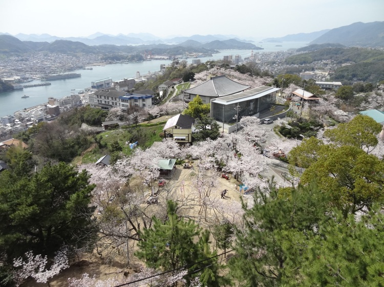 千光寺山展望台からの景色3
