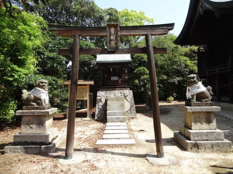 直島の八幡神社 貴船宮