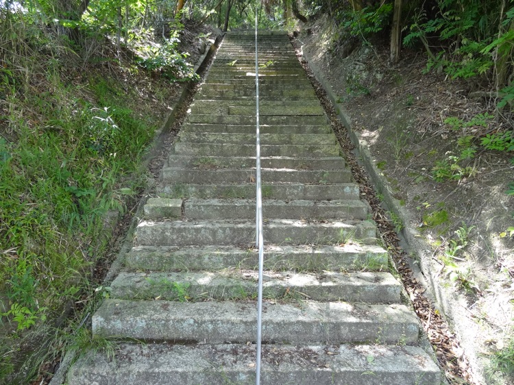 貴船神社への階段