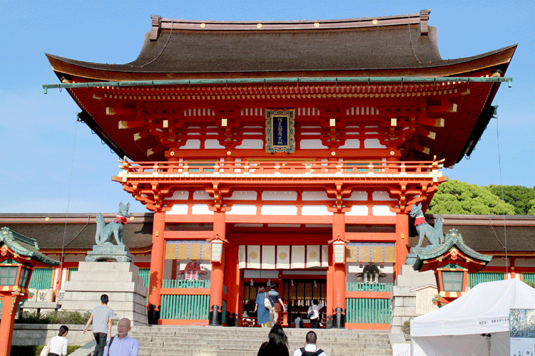 伏見稲荷神社　門