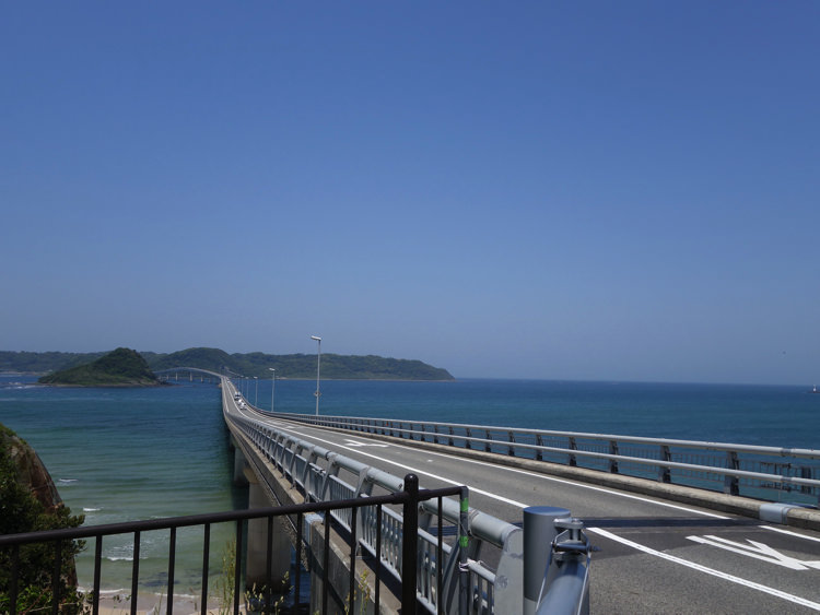 角島大橋の景色