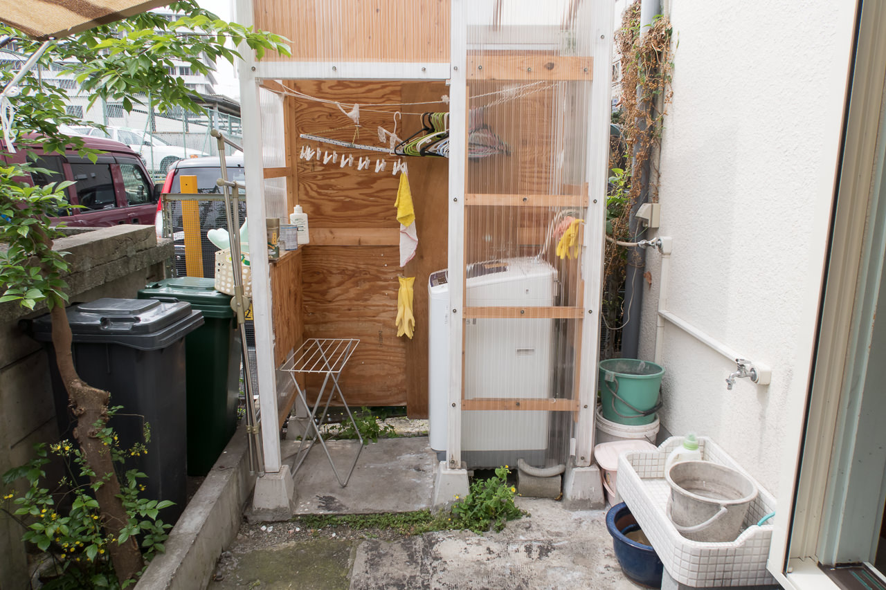 東京ひかりゲストハウスの洗濯機