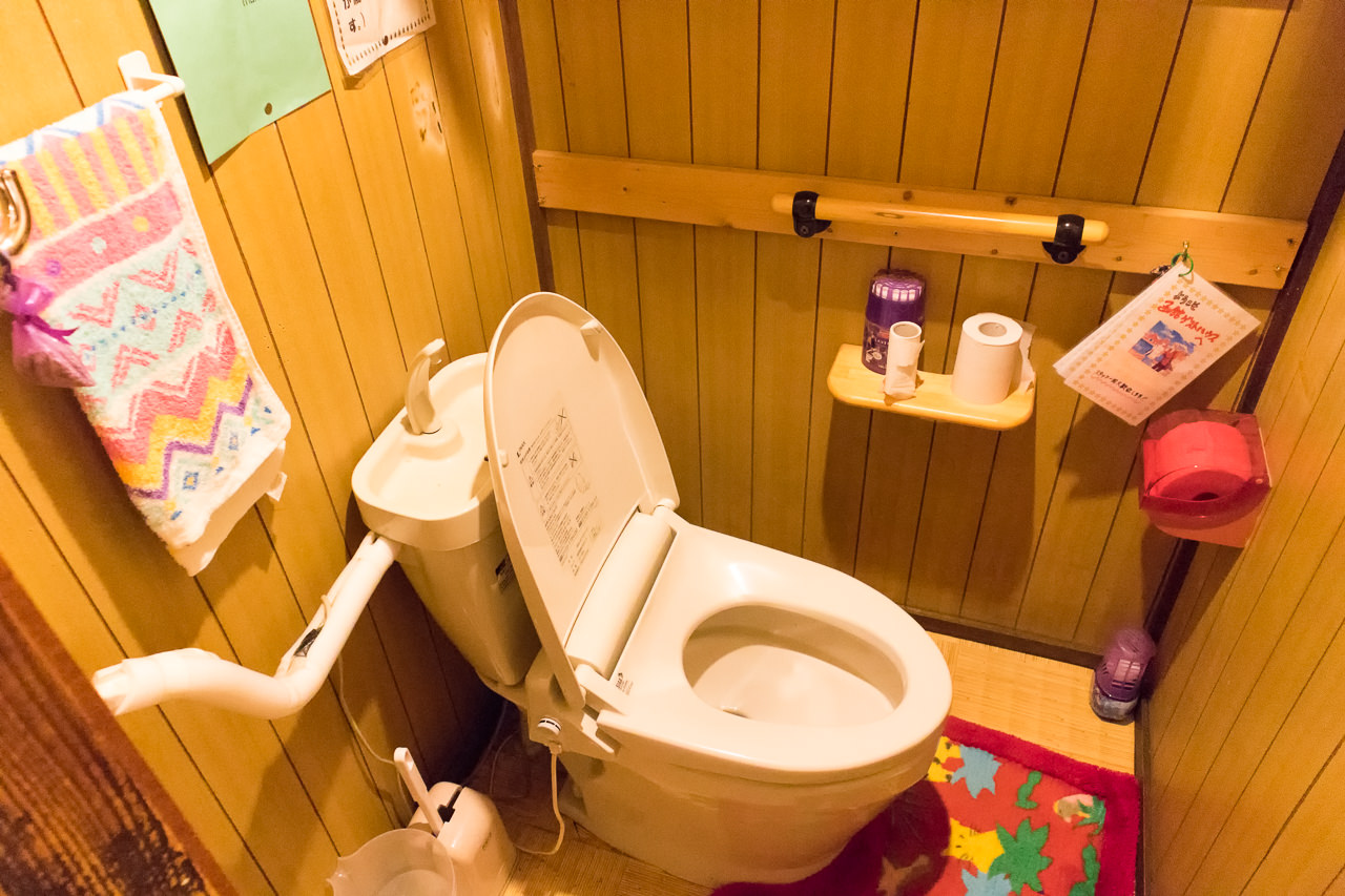 函館ゲストハウスのトイレ