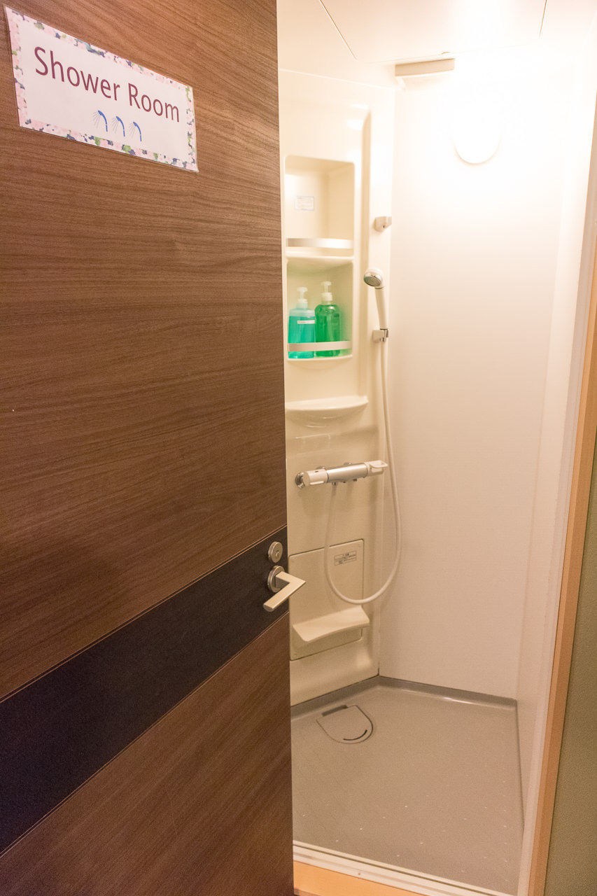カオサン札幌のシャワールーム