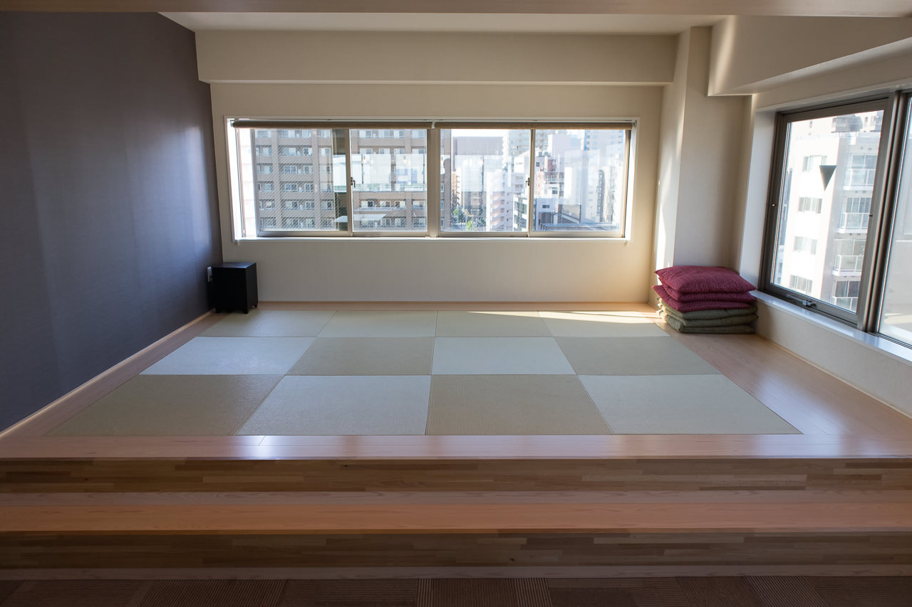 The Stay Sapporoラウンジの畳スペース