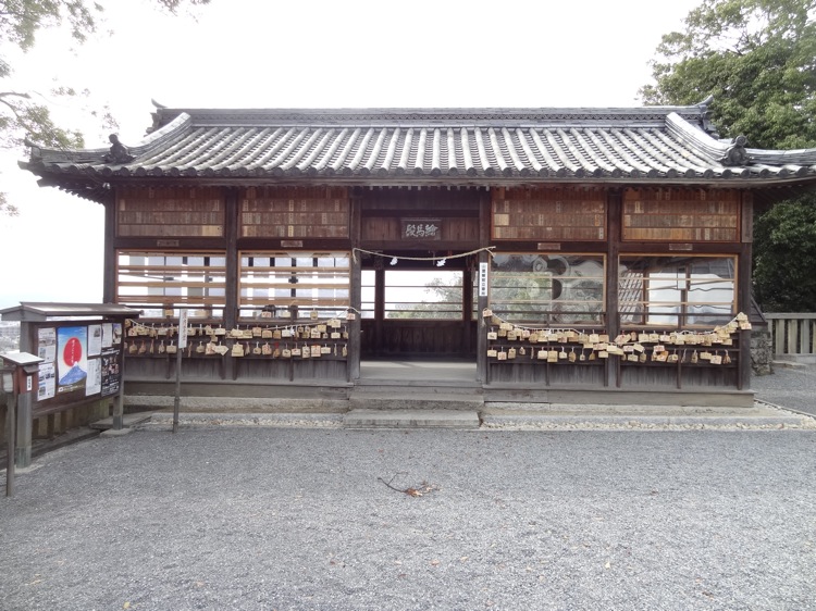 阿智神社の絵馬殿