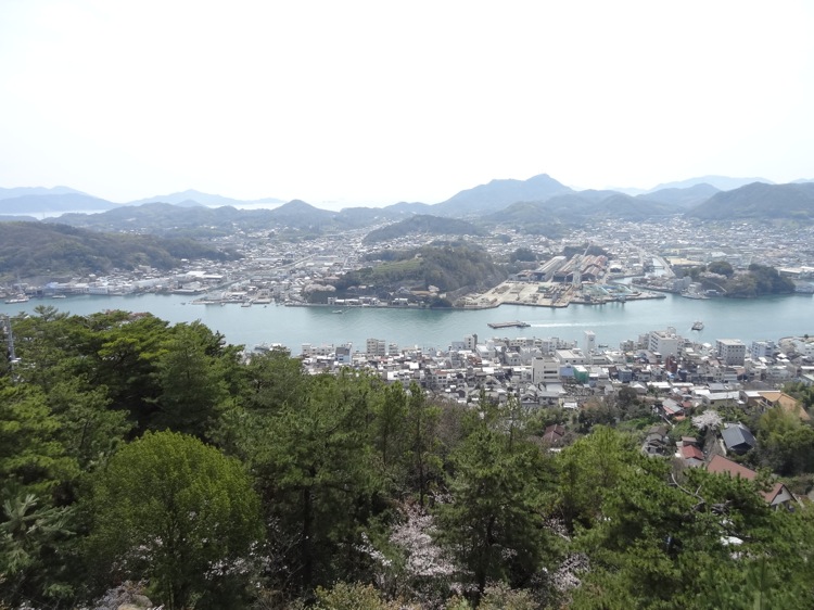 千光寺山展望台からの景色2