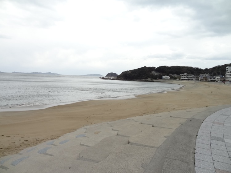 篠島の前浜