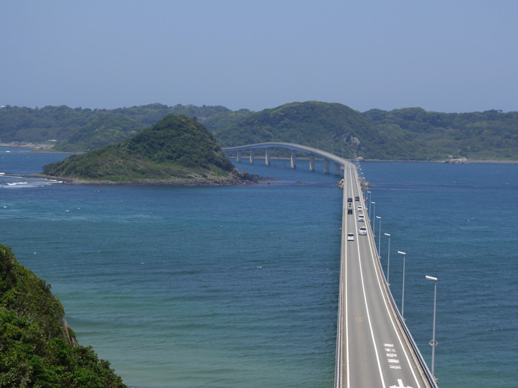 角島大橋の景色