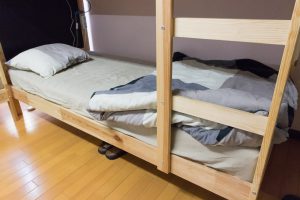 Tokyo-House-Innのベッド